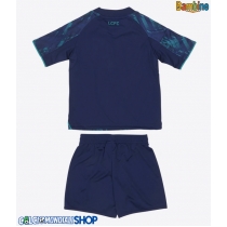 Maglie da calcio Leicester City Seconda Maglia Bambino 2025-26 Manica Corta (+ Pantaloni corti)
